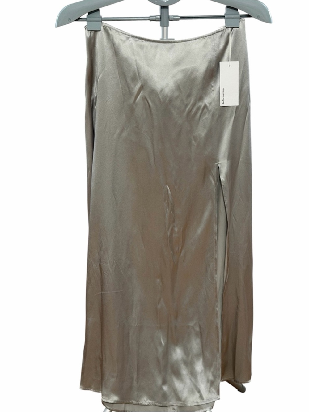 Reformation Silk Midi Skirt – Size 8 - Picture 2 of 9